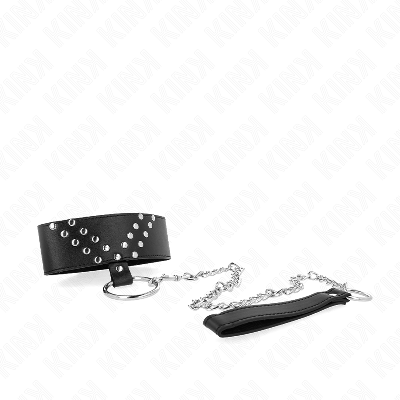 Collier de soumission réglable avec ceinture — KINK COLLAR & GAG