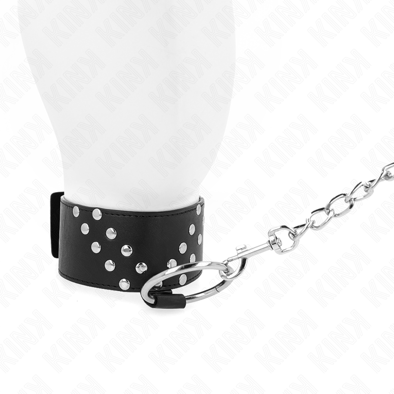 Collier de soumission réglable avec ceinture — KINK COLLAR & GAG
