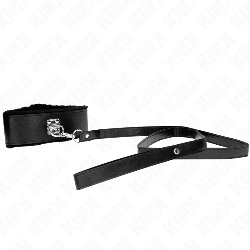 Collier et laisse de domination à clous argentés — KINK COLLAR & GAG