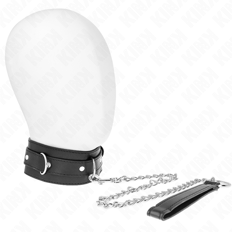 Collier de soumission avec ceinture et sangle réglable — KINK COLLAR & GAG