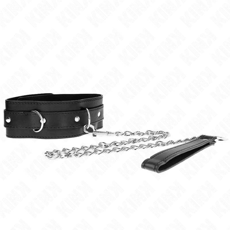 Collier de soumission avec ceinture et sangle réglable — KINK COLLAR & GAG
