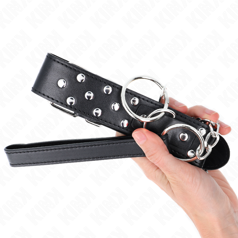 Collar de anillas con hebilla ajustable — KINK COLLAR & GAG