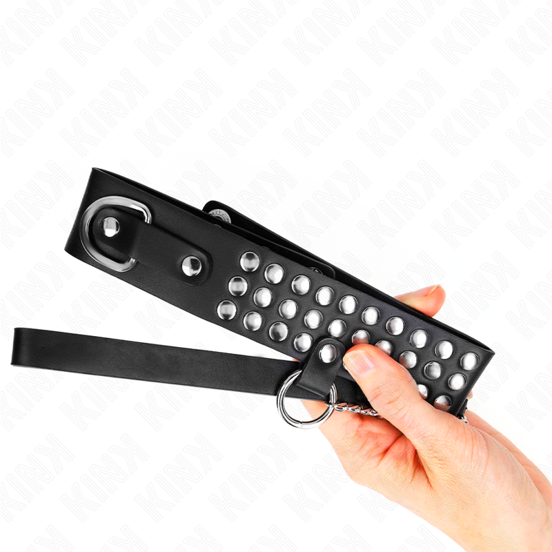 Collier réglable avec bracelet scintillant — KINK COLLAR & GAG