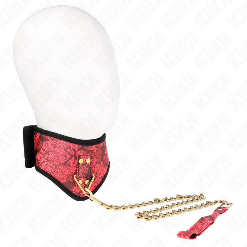 Collier modèle scandale avec bracelet dentelle — KINK COLLAR & GAG