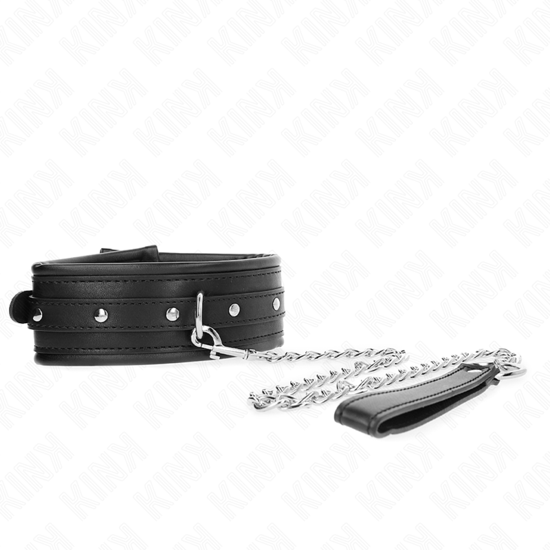 Collier avec bracelet à boucle brillante — KINK COLLAR & GAG
