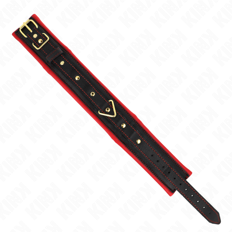Collier avec laisse ajustable en tissu — KINK COLLAR & GAG