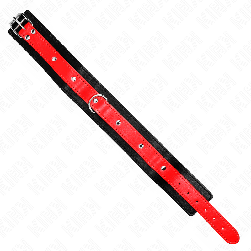 Collier ajustable avec bracelet rouge — KINK COLLAR & GAG