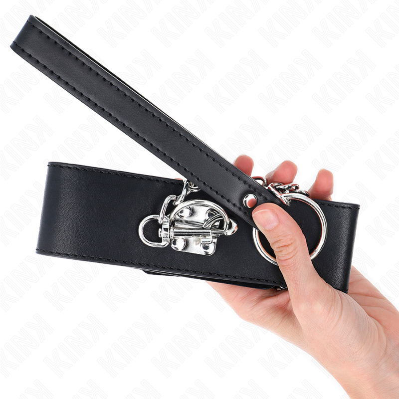 Collier basic avec laisse 65 cm — KINK COLLAR & GAG