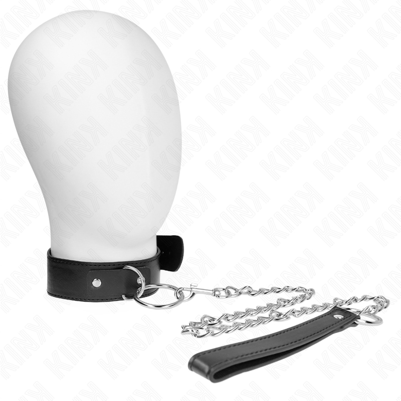 Collier basic avec laisse réglable — KINK COLLAR & GAG