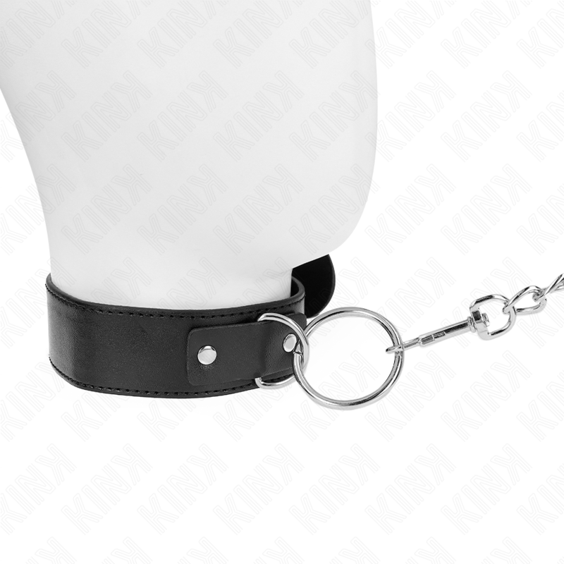 Collier basic avec laisse réglable — KINK COLLAR & GAG