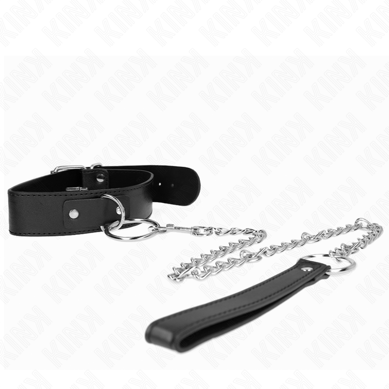 Collier basic avec laisse réglable — KINK COLLAR & GAG