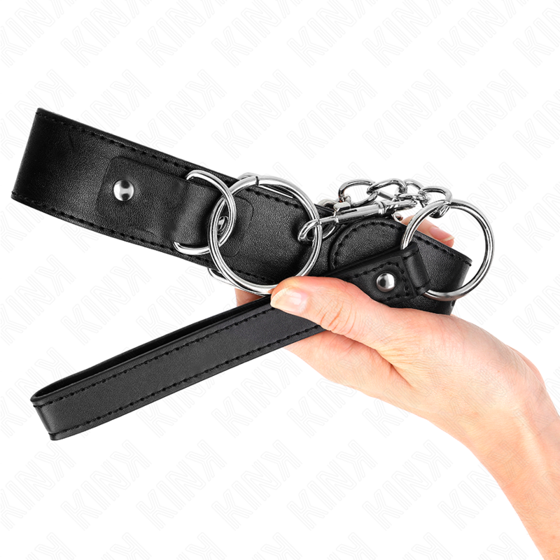 Collier basic avec laisse réglable — KINK COLLAR & GAG