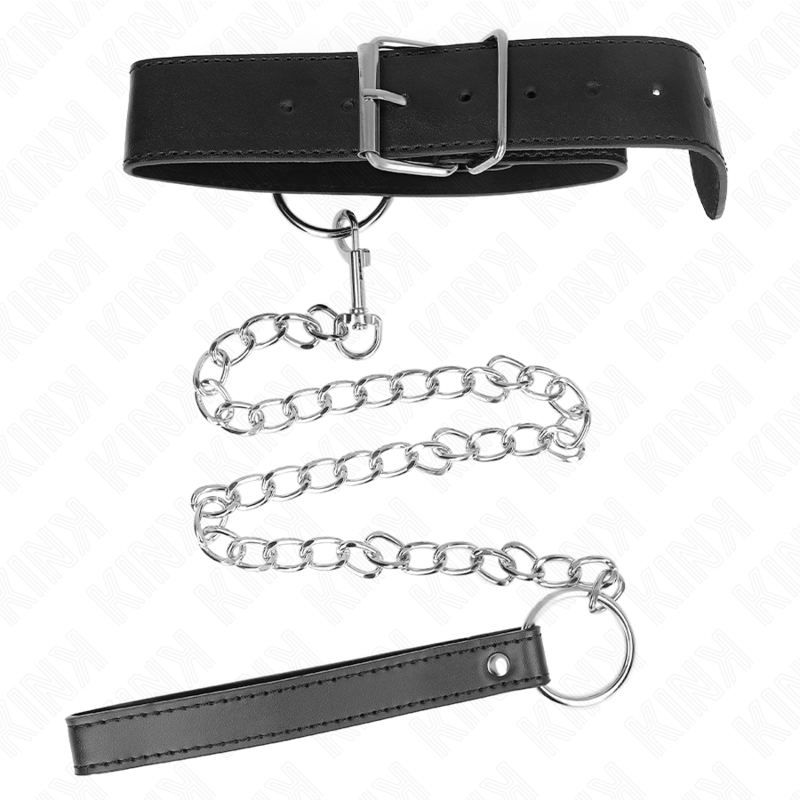 Collier basic avec laisse réglable — KINK COLLAR & GAG