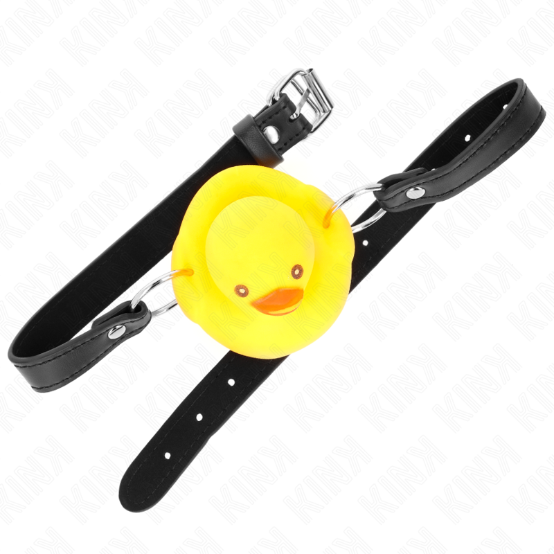 Bâillon canard en silicone — KINK COLLAR & GAG