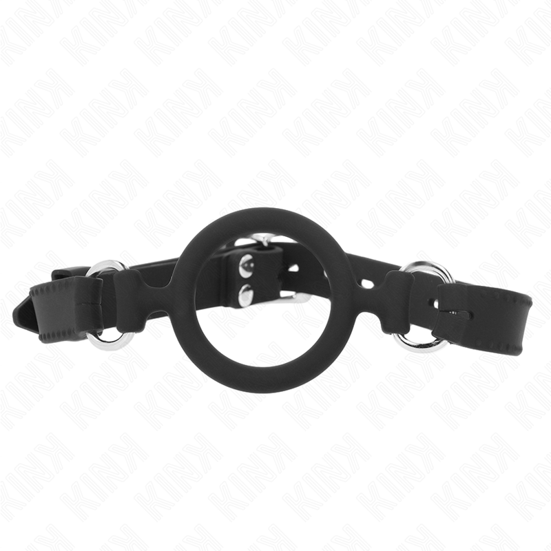 Gag à anneau en silicone 5 cm — KINK COLLAR & GAG
