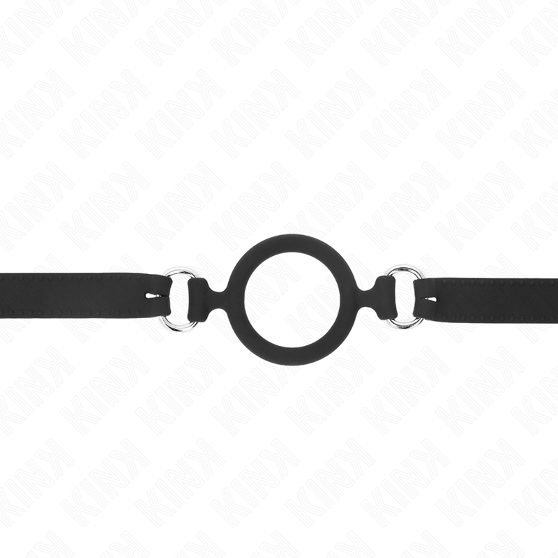 Gag à anneau en silicone 5 cm — KINK COLLAR & GAG