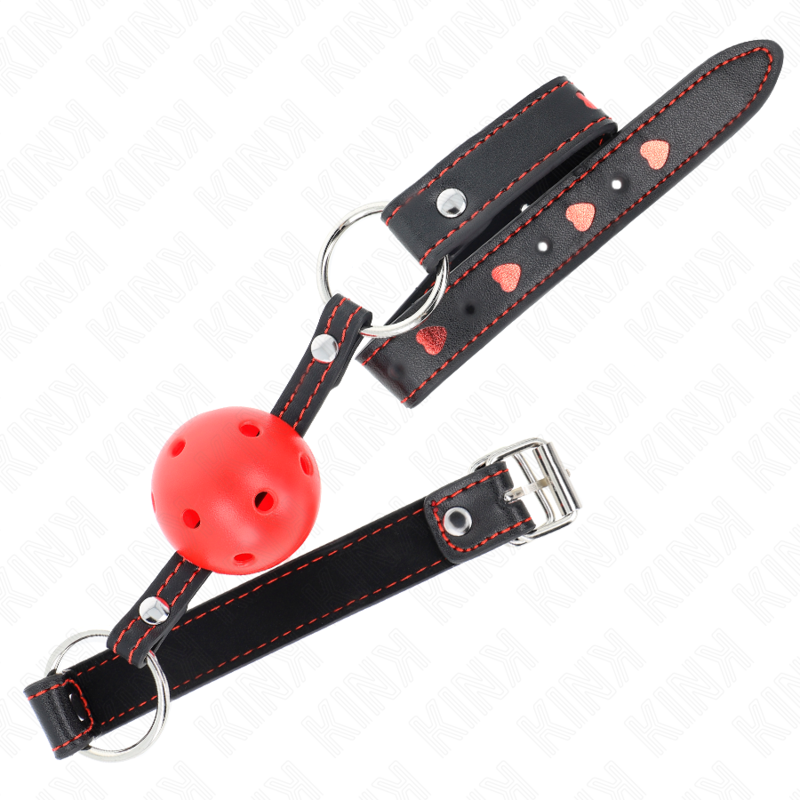 Bâton creux rigide rouge 65 cm — KINK COLLAR & GAG