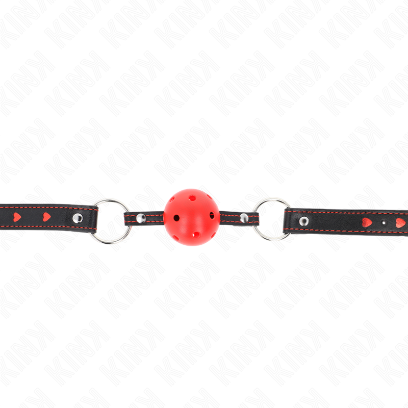 Bâton creux rigide rouge 65 cm — KINK COLLAR & GAG