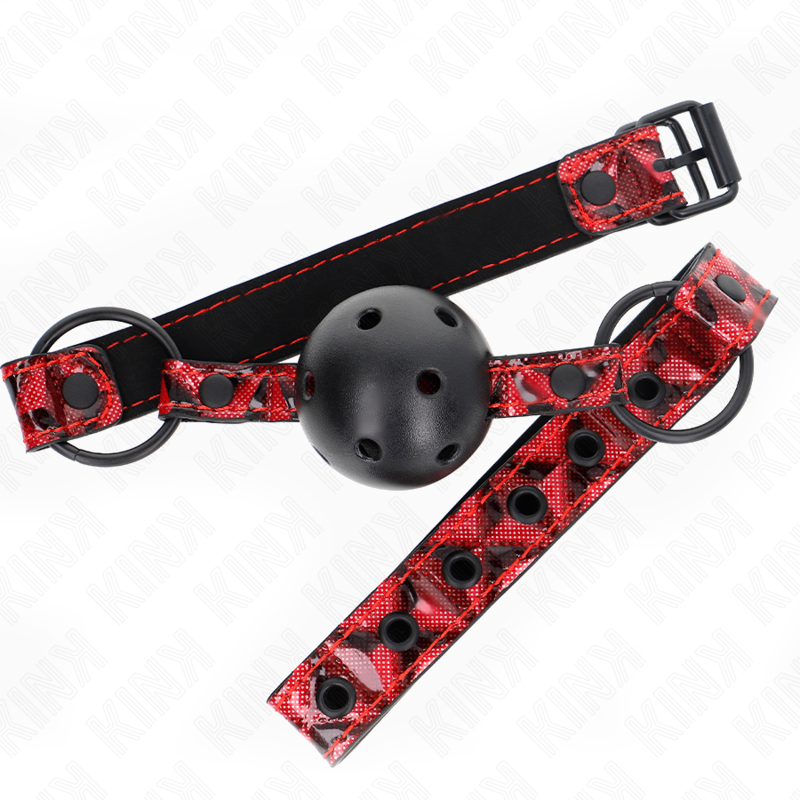 Bague de silence à motif diamant 4,5 cm réglable — KINK COLLAR & GAG