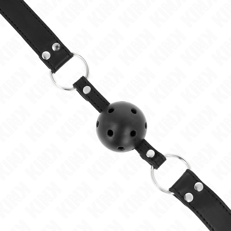 Bastone per mordacchia regolabile con doppio rivetto — KINK COLLAR & GAG