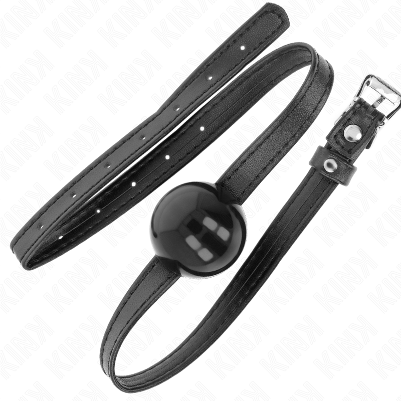 Gag boule en silicone petit format — KINK COLLAR & GAG