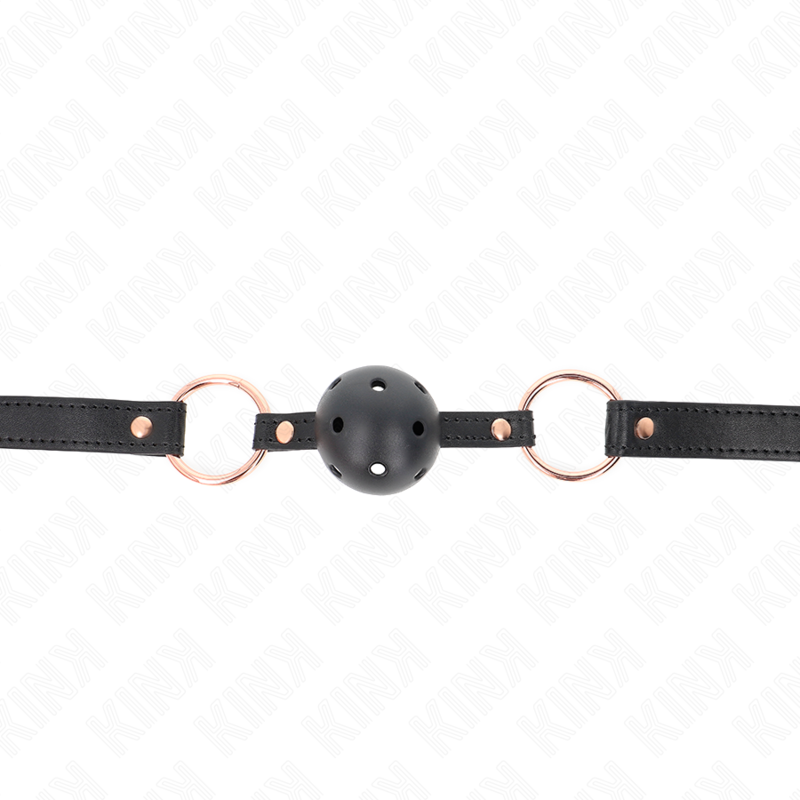 Bâillon boule premium TPE 4 cm — KINK COLLAR & GAG