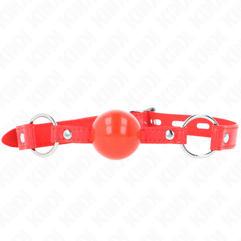 Bâillon boule TPE avec verrouillage — KINK COLLAR & GAG