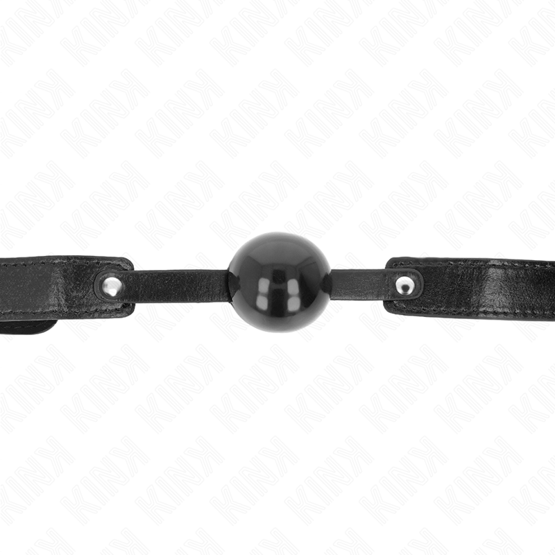 Balle de gag souple en TPE 4 cm modèle 2 — KINK COLLAR & GAG
