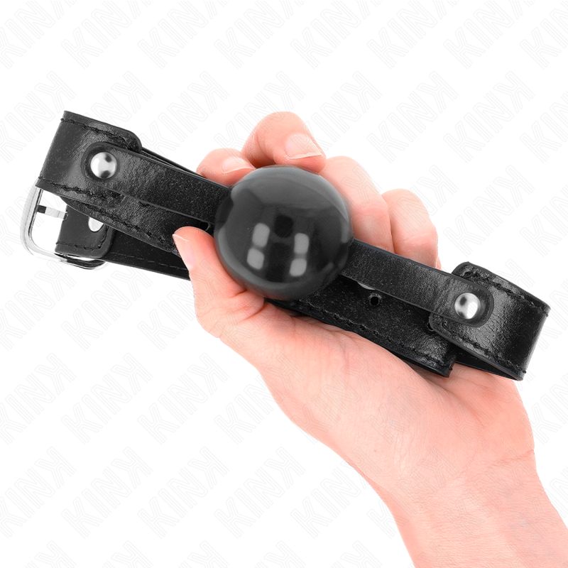 Balle de gag souple en TPE 4 cm modèle 2 — KINK COLLAR & GAG