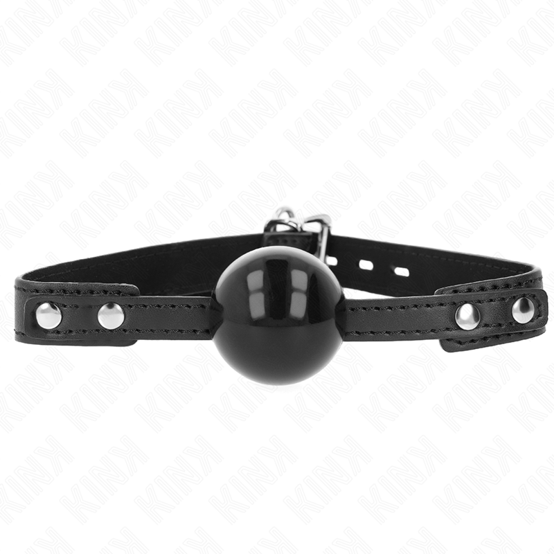 Bague de silence boule souple 4 cm réglable — KINK COLLAR & GAG