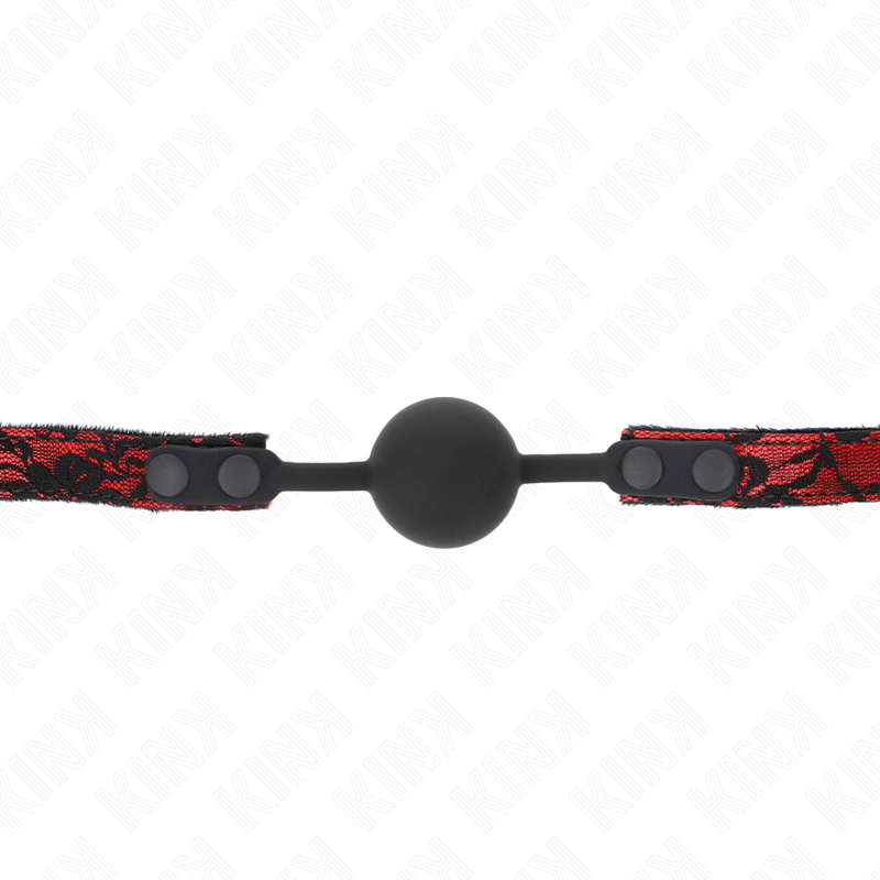 Gag boule silicone 4 cm — KINK COLLAR & GAG