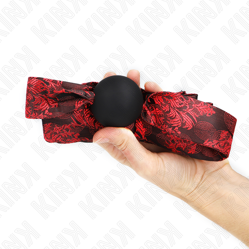 Boule de gag en silicone souple 4,5 cm — KINK COLLAR & GAG