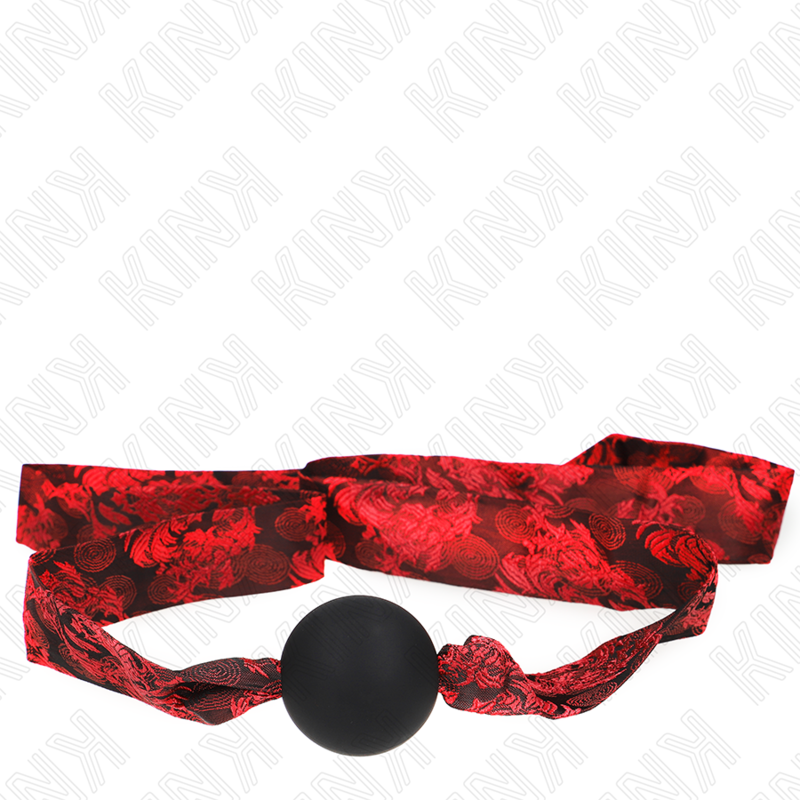 Boule de gag en silicone souple 4,5 cm — KINK COLLAR & GAG