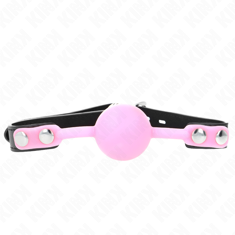 Bâillon boule lumineuse en silicone — KINK COLLAR & GAG