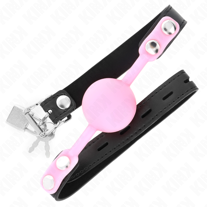 Bâillon boule lumineuse en silicone — KINK COLLAR & GAG