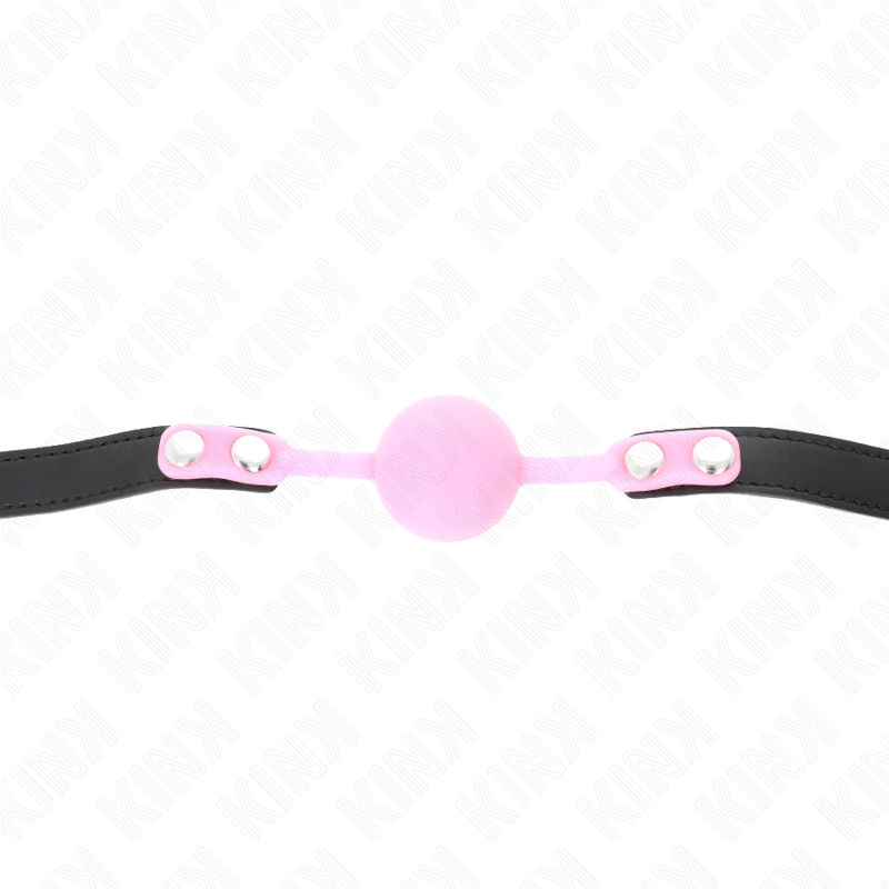 Bâillon boule lumineuse en silicone — KINK COLLAR & GAG