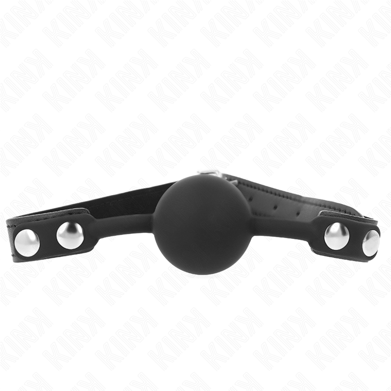 Gag boule en silicone 4 cm — KINK COLLAR & GAG