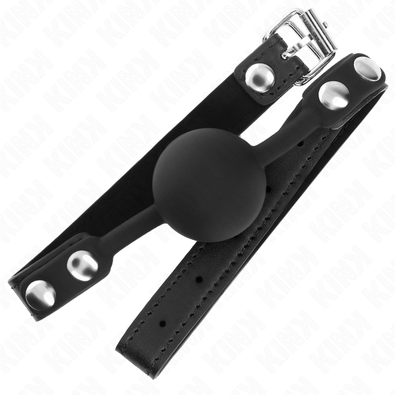 Gag boule en silicone 4 cm — KINK COLLAR & GAG