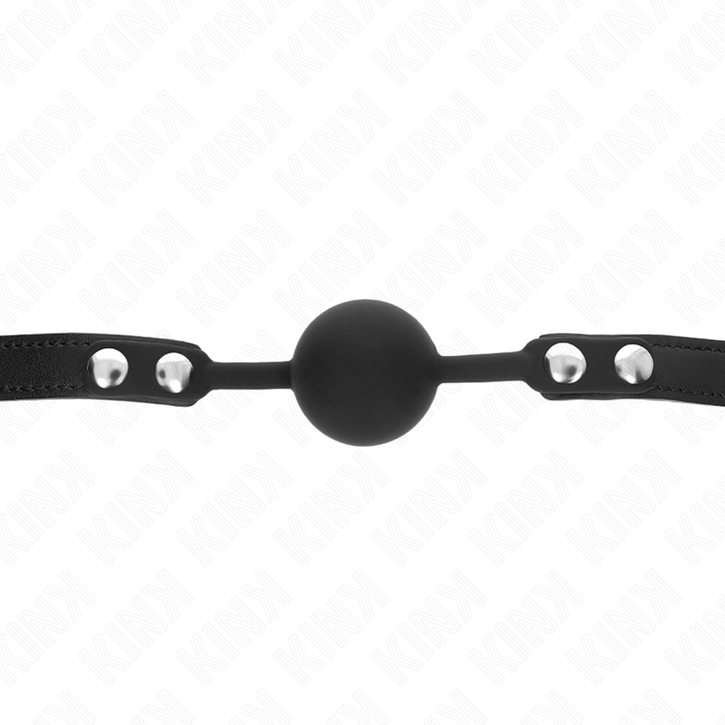 Gag boule en silicone 4 cm — KINK COLLAR & GAG