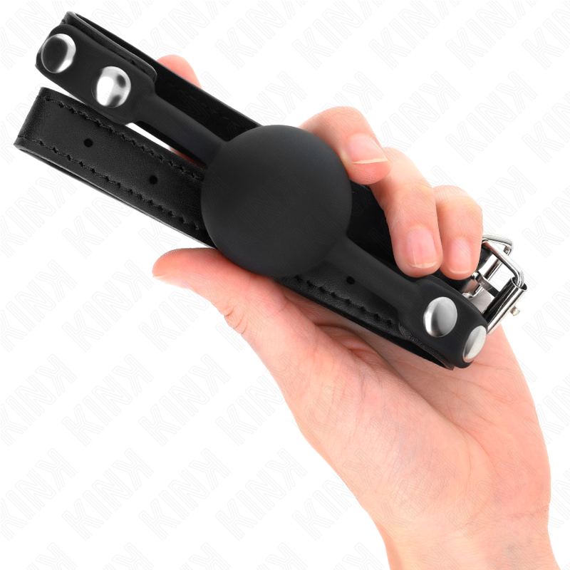 Gag boule en silicone 4 cm — KINK COLLAR & GAG