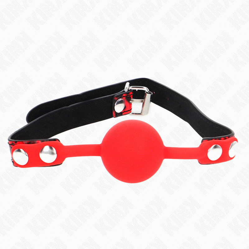 Gag boule en silicone 4 cm — KINK COLLAR & GAG