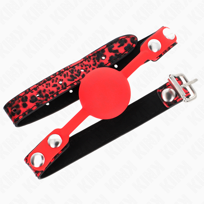 Gag boule en silicone 4 cm — KINK COLLAR & GAG