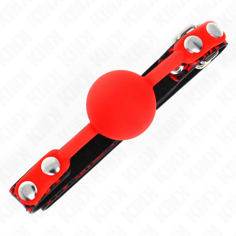 Gag boule en silicone 4 cm — KINK COLLAR & GAG