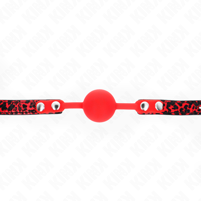 Gag boule en silicone 4 cm — KINK COLLAR & GAG