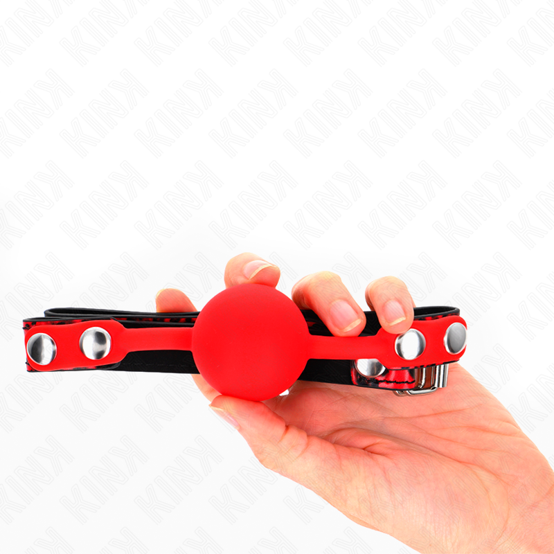 Gag boule en silicone 4 cm — KINK COLLAR & GAG