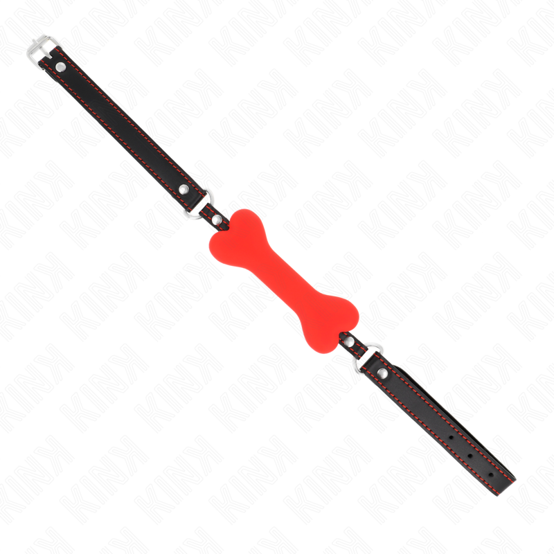 Bâillon boule rouge 12 cm — KINK COLLAR & GAG