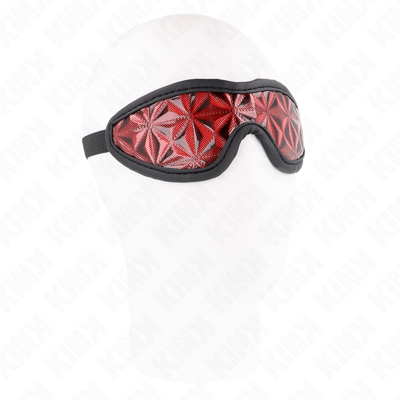 Serre-tête motif diamants rouge — KINK MASKED ALLURE