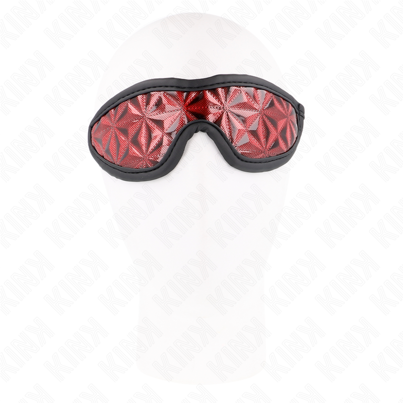 Serre-tête motif diamants rouge — KINK MASKED ALLURE