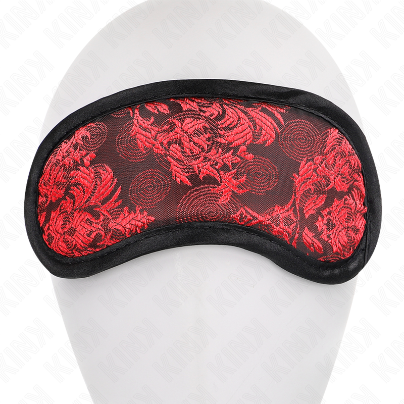 Masque œil de soumission avec anneau — KINK MASKED ALLURE