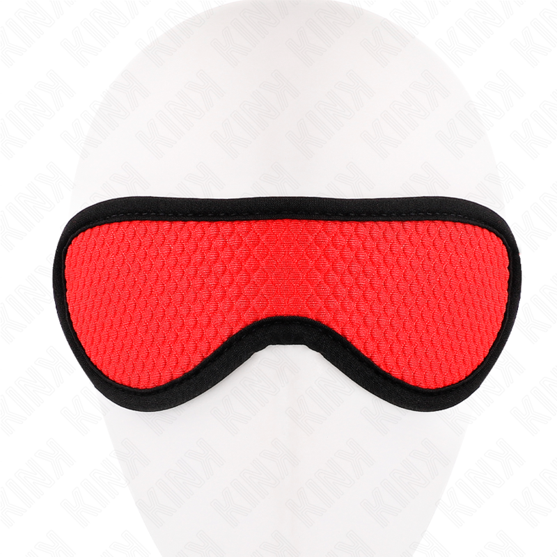 Bandage texturé à écailles rouge — KINK MASKED ALLURE